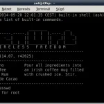 A root jelszó beállítása parancssoros üzemmódban
