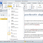Word oldalbeállítások